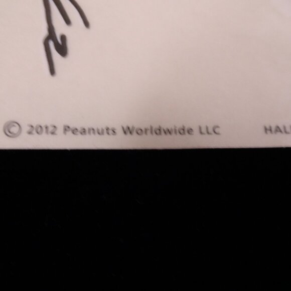 2012 Hallmark Peanuts Great Pumpkin Restick Window Stickers Woodstock Snoopy Boo - Picture 6 of 6